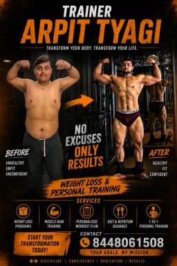 ARPIT TYAGI FITNESS COACH