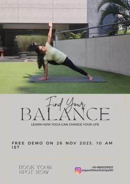 Yoga with Kavita Tripathi