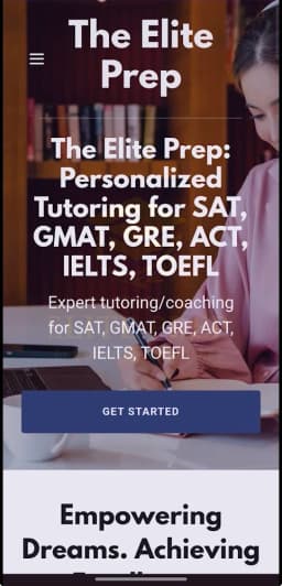 The Elite Prep (SAT, GRE, GMAT Prep)