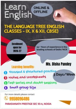 The Language Tree: English Classes by Disha Pandey