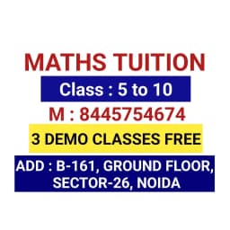 MATHS TUITIONS ( Class 5 -10 )